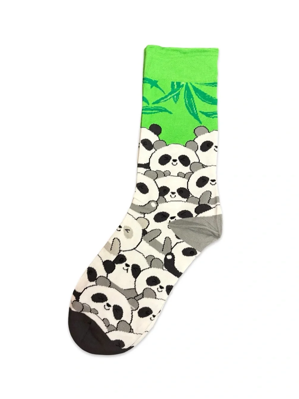 Panda Bamboo Novelty Crew Socks One Size Fits Most
